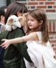 Suri Cruise picture while visiting her mommy on the filming set of the new movie Son of No One on April 9th 2010 in New York City 4