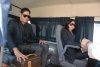 Haifa Wehbe picture with her husband Ahmed abo Hashimah while on an airplane