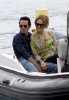 Jennifer Lopez and Marc Anthony seen together on May 13th 2010 as they head to Roberto Cavallis yacht 6