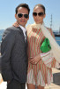 Jennifer Lopez and Marc Anthony attend the business of film Lunch on Odessa boat on May 17th 2010 in Cannes France 4