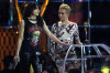 Hayden Panettiere and Michelle Rodriguez on stage during the World Music Awards 2010 at the Sporting Club on May 18th 2010 in Monte Carlo Monaco 1