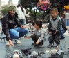 Star Academy season seven student Mohamad Ramadan picture during his visit to Euro Disney after winning the paris trip 7