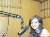 Zena Aftimos picture during a recent Radio station interview inside the studio 6