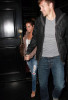 Ashley Tisdale seen with her boyfriend Scott Speer leave Beso hand in hand after having dinner together at Beso restaurant 3