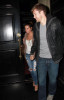 Ashley Tisdale seen with her boyfriend Scott Speer leave Beso hand in hand after having dinner together at Beso restaurant 2