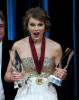 Taylor Swift picture as she accepts Pop Song of the Year awards during the 58th Annual BMI Pop Awards at the Beverly Wilshire Hotel on May 18th 2010 in Beverly Hills California 4