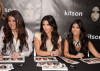 Kim Kardashian with both of her sisters Khloe and Kourtney at Kitsons on May 11th 2010 on Robertson Boulevard 1