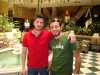 Basel Khoury picture at the hotel with Rayan Eid from Lebanon 1