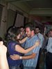 Basel Khoury at the birthday party of Syrian student Zaina together with Zena Aftimos while dancing