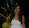 picture of Zena Aftimos from Syria at the birthday party of Aline Kessis held at one of Beirut restaurants 3