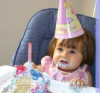 Recent pictures of Nancy Ajrams baby girl Mila during her celebration of her one year old birthday party in May 2010 at her house in Lebanon 3