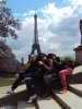 Mohamad Ramadan picture along with Asma Mahalawi and Rahma Ahmad during their prize trip to Euro Disney in Paris 1