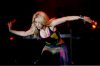 Shakira singing live on stage on May 21st 2010 at the Rock in Rio music festival in Lisbon 1