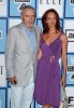 Dennis Hopper and Victoria Duffy arrive at the 2008 Film Independents Spirit Awards on February 23rd 2008 at the Santa Monica Pier