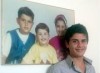 Naseef Zeiton as a young teenager at his house in Syria