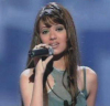 Rahma picture before joining star academy while singing on stage in another tv talent show 1