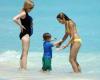 Sheryl Crow was spotted with her son Wyatt Steven Crow on May 28th 2010 at the One and Only Club on the beach in the Bahamas 1