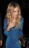 Sarah Jessica Parker spotted wearing a long maxi blue dress on May 27th 2010 at the Sex and The City 2 After Party in London 3