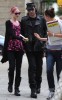 Marilyn Manson visits Evan Rachel Wood on the filming set of Mildred Pierce on May 28th 2010 in New York City 2