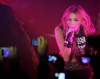 Miley Cyrus performs at Private Concert at the 1515 Club on June 1st 2010 in Paris France 3