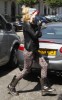 KeSha spotted wearing a shark head mask on June 4th 2010 while out in London England 2