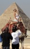 Paris Hilton photo on June 3rd 2010 from her visit to the Great Pyramid of Giza in Egypt 5