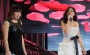 pictrure of the Star Academy 7 prime 16th finale during the performance of singer Elissa on stage singing with Badria Sayed