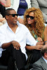 Beyonce Knowles and Jay Z spotted on June 6th 2010 at the Roland Garros 2010 French Open Tennis Tournament in Paris 1