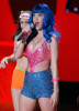 Katy Perry performs on stage at the 2010 MTV Movie Awards held at the Gibson Amphitheatre on June 6th 2010 at Universal Studios in California 4