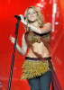 Shakira picture on June 5th 2010 as she performs live during the Rock in Rio festival 6