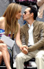 Jennifer Lopez and Marc Anthony at the unveiling of the Be Extraordinary billboard event on June 10th 2010 in Times Square 2