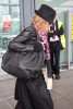 Madonna spotted on June 10th 2010 as she arrives into Heathrow airport 4