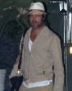 Brad Pitt spotted leaving a studio after working late on June 9th 2010 in Culver City 1