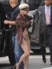 Lady Gaga spotted on June 10th 2010 as she was walking into a baseball game at Citi Field in Flushing Queens New York 1