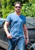 Gerard Butler seen on June 12th 2010 heading to a party at a friends house in Hollywood 1