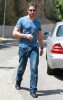 Gerard Butler seen on June 12th 2010 heading to a party at a friends house in Hollywood 5