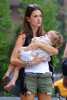 Alessandra Ambrosio seen on June 13th 2010 her daughter Anja 1