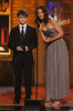 Daniel Radcliffe and Katie Holmes on stage at the 64th Annual Tony Awards at The Sports ClubLA on June 13th 2010 in New York City 4