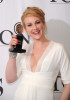 Katie Finneran poses with her award at the 64th Annual Tony Awards at The Sports ClubLA on June 13th 2010 in New York City 2