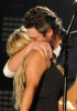 Blake Shelton and Miranda Lambert perform together during the 2010 CMA Music Festival on June 13th 2010 in Nashville Tennessee 4