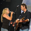 Blake Shelton and Miranda Lambert perform together during the 2010 CMA Music Festival on June 13th 2010 in Nashville Tennessee 1