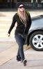 Avril Lavigne seen on December 13th 2009 while out shopping with a friend at Barneys New York 3