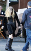 Avril Lavigne seen on November 30th 2009 as she arrives for a photo shoot session in LA 3