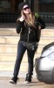 Avril Lavigne seen on December 13th 2009 while out shopping with a friend at Barneys New York 1