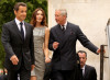 French President Nicolas Sarkozy and Carla Bruni meet with Prince Charles on June 18th 2010 at Carlton Gardens 2