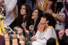 Kim Kardashian with Kris Jenner and Khloe Kardashian at Game Seven of the NBA playoff finals on Jun 17th 2010 in Los Angeles 5