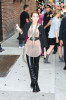 Miley Cyrus seen on June 17th 2010 after appearing on The Late Show with David Letterman TV show 3