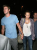 Miley Cyrus seen with her boyfriend Liam Hemsworth on june 16th 2010 as they arrive at LAX airport 2