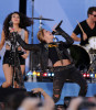 Miley Cyrus performs on Good Morning America at Rumsey Playfield Central Park on June 18th 2010 in New York 6