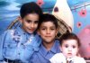 Mohamed Ramadan child hood pictures with his brothers